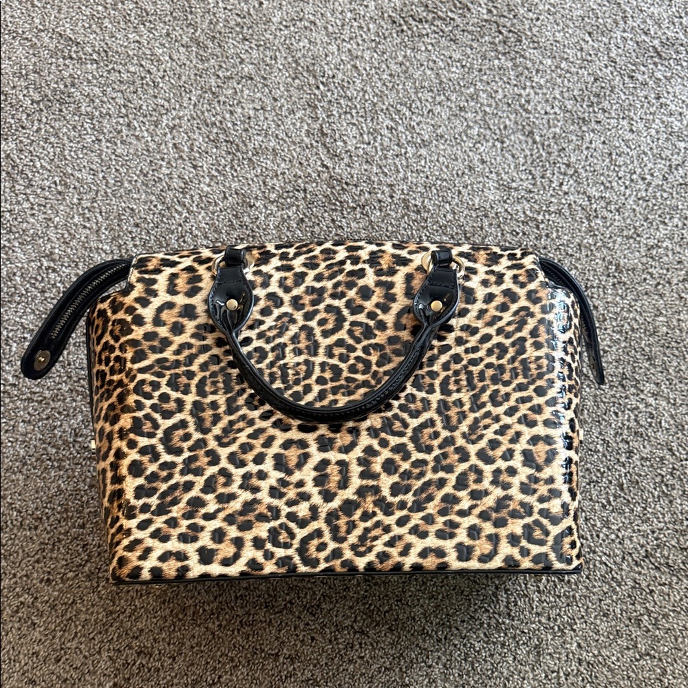 Vintage Leopard Print Bag
